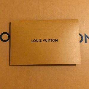 Louis Vuitton Receipt Envelope